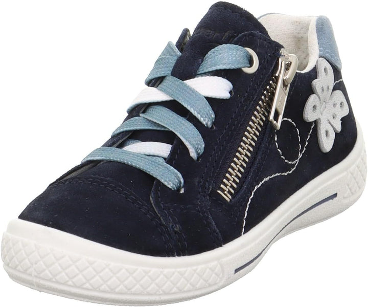 Superfit Mädchen Tensy Sneaker 28 EU Blau 8000, 28 EU Blau 8000