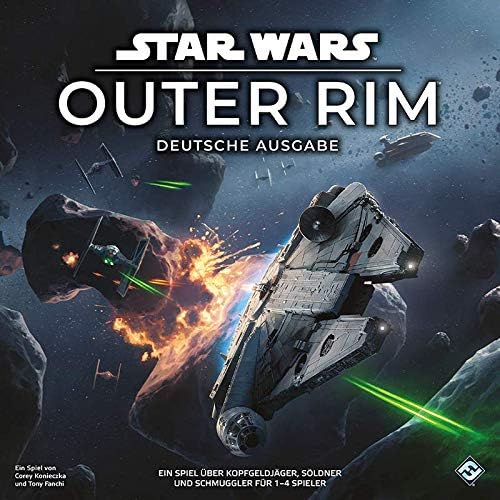 Asmodee | Fantasy Flight Games | Star Wars: Outer Rim | Expertenspiel | Brettspiel | 1-4 Spieler | A
