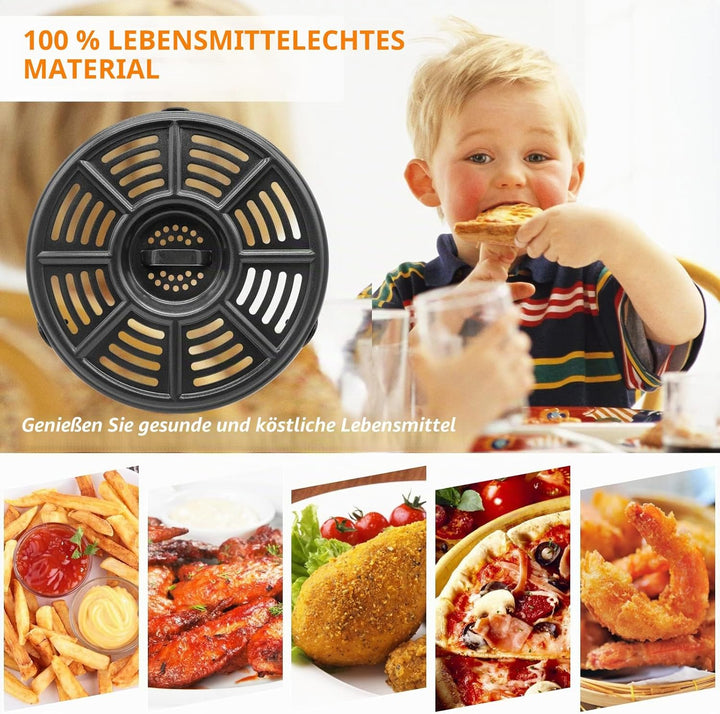 Heissluftfritteuse Backblech für Ninja AF100EU 3,8L 4-in-1 & AF160EU 5,2L 6-in-1 Luftfritteusen 21 c