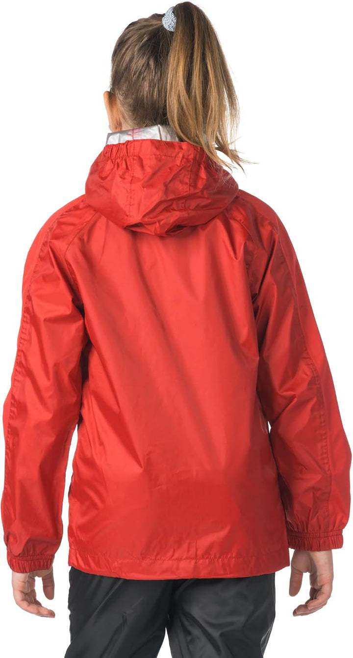 Erima Team Allwetterjacke Kids Dunkel Kinder S Rot, S Rot