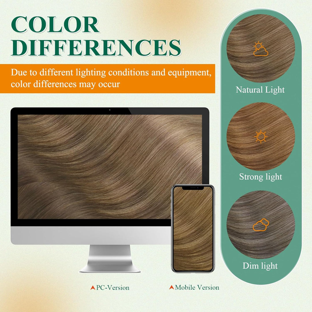 Easyouth Tape Extension Echthaar Remy Echthaar Tape Extensions Farbe Dunkelstes Braun Mischen Sie Mi