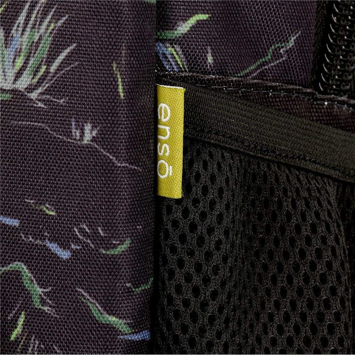 Enso West Rucksack mit Trolley Schwarz 31x42x15 cms Polyester 23.94L Rucksack 44 Trolley, Rucksack 4