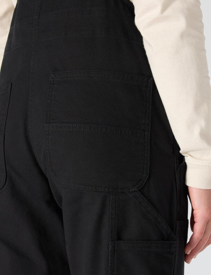 Carhartt Women's Crawford Double Front Bib Overalls XS Schwarz, XS Schwarz
