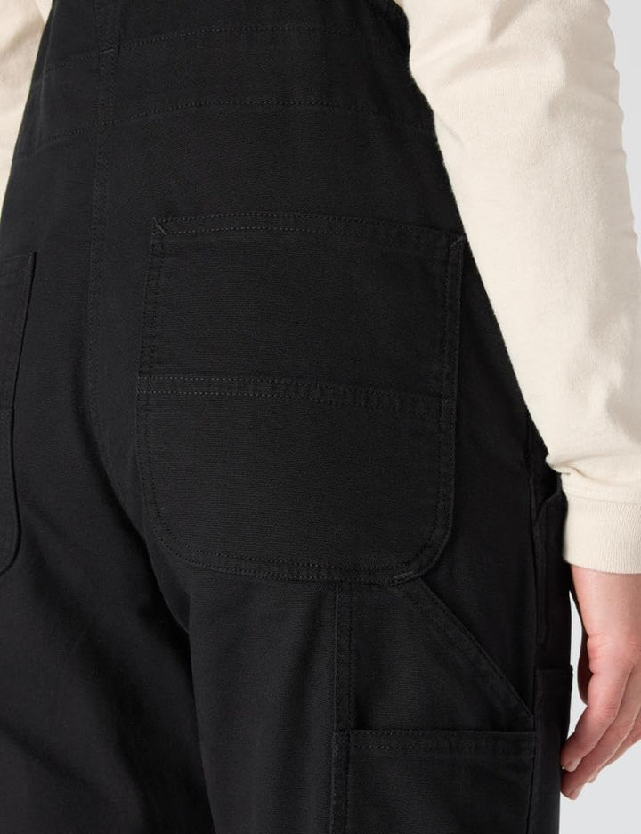 Carhartt Women's Crawford Double Front Bib Overalls XS Schwarz, XS Schwarz