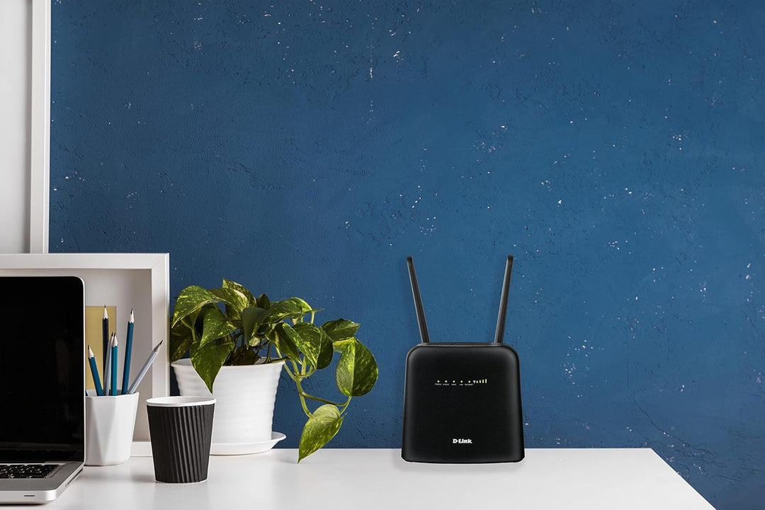 D-Link DWR-960 LTE Cat7 Wi-Fi AC1200 Router (Mobile Wi-Fi Router, 4G/3G, Multi WAN, Gigabit Ports, o