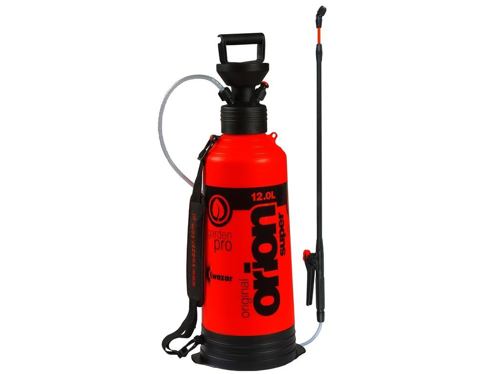 Kwazar 20010008 Orion Super Drucksprühgerät mit Tragegurt 12,0 L, für den Garten, Pflanzenschutzmitt