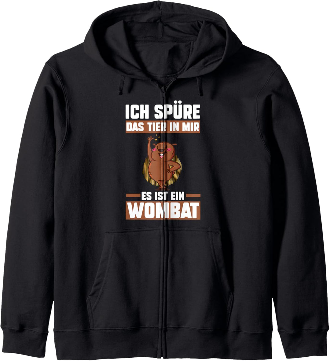 Australien Wombat Kapuzenjacke