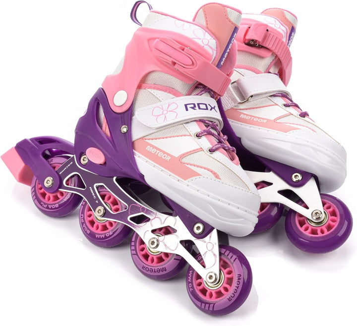 meteor® Inliner Rollen Inline Skates Mädchen und Jungen Inliner Kinder Inline Skates ABEC7 Rollen in