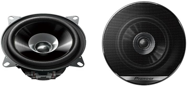 Pioneer TS-G1010F Doppelmembranlautsprecher für Autos (190 W), 10 cm, kraftvoller Klang, IMPP-Membr,