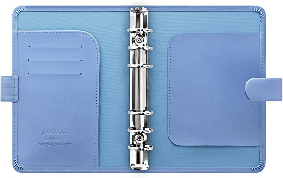 Filofax 22588 Terminplaner, Personal Saffiano Vista, blau, blau