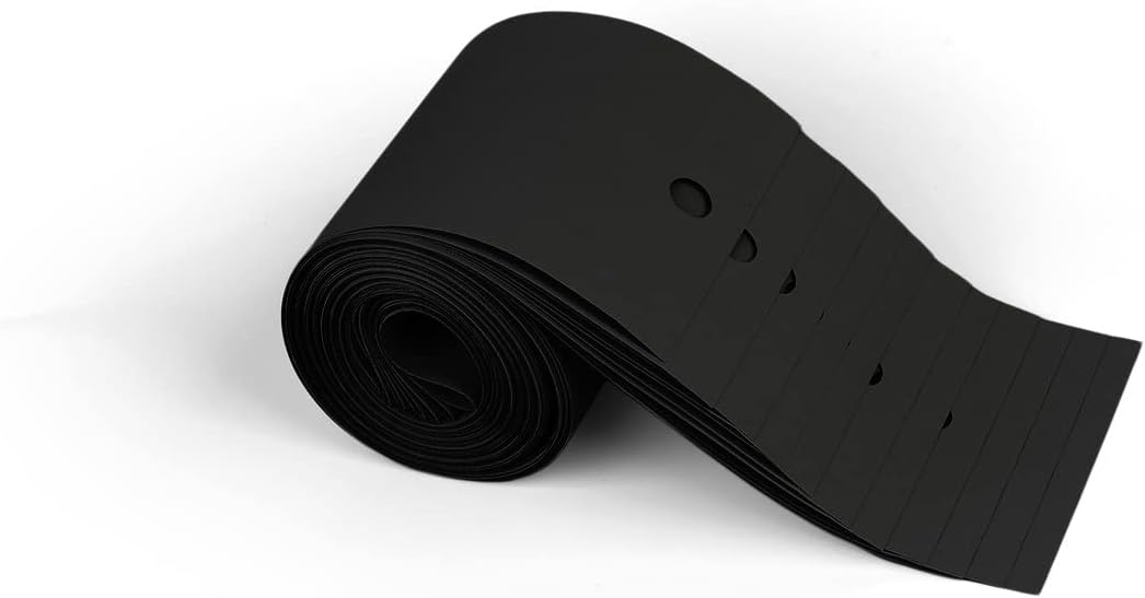 ERSATZLAMELLEN 8 FARBEN 250 CM LANG INDIVIDUELL KÜRZBAR AUSTAUSCHLAMELLEN LAMELLENVORHANG (Schwarz,