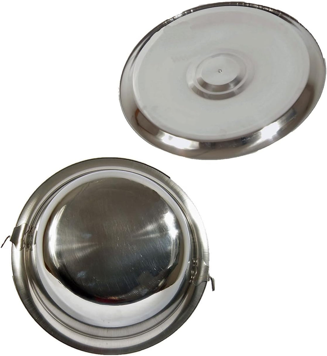 unbekannt Set Edelstahltopf Gulaschkessel 10 Liter + Deckel + GRATIS Schöpflöffel Suppentopf Hordent