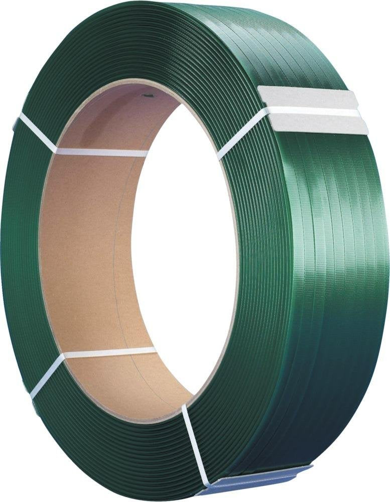 bawepa Ku-Polyesterband Grün 13X0,6 mm, 2500 M Lang