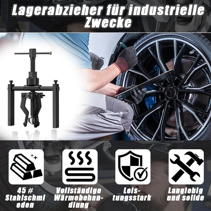 Tyafzzn Lagerabzieher, Innenlager Abzieher, Abzieher Werkzeug, Abzieher 3 Arm Werkzeug Klein, Lagera