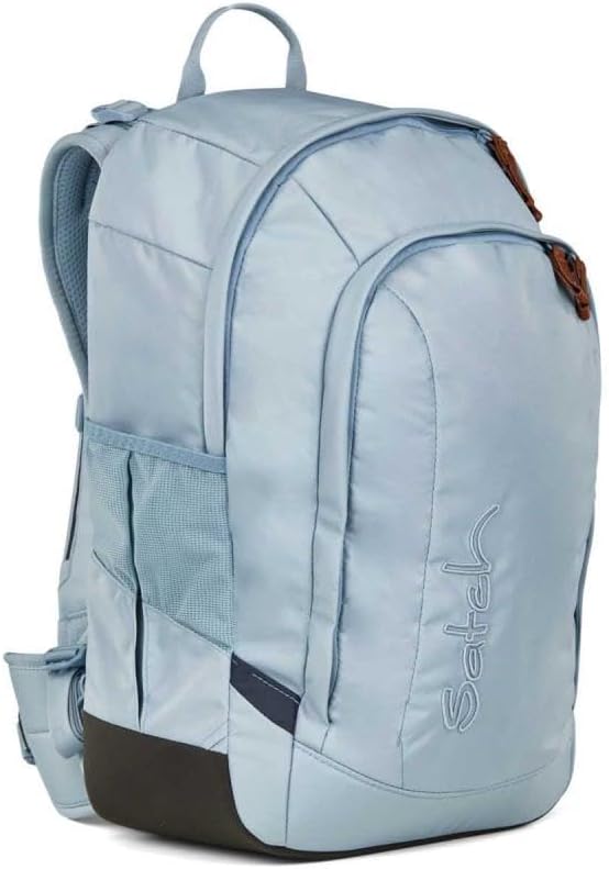 Satch Air Schulrucksack Set 3tlg. inkl. Schlamperbox und Sporttasche Nordic Ice Blue, Nordic Ice Blu