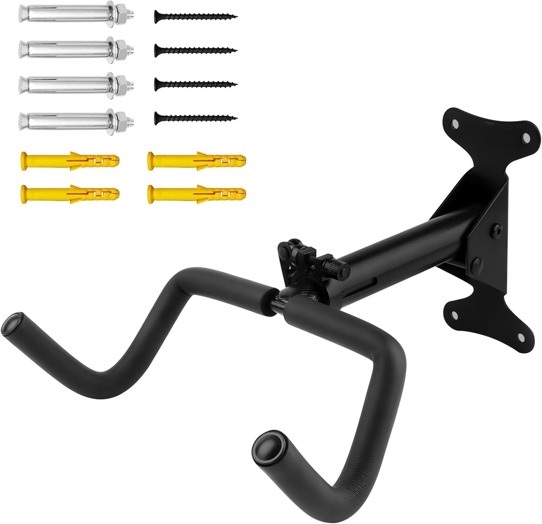 NVIYAM Fahrrad Wandhalterung Fahrradhalterung Wand 30kg Tragfähigkeit Ausziehbar 15cm Fahrradständer