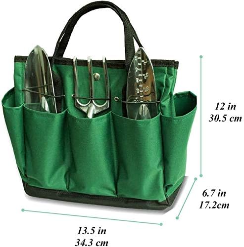 Namvo Gartenwerkzeugset, Garten-Einkaufstasche mit Mehreren Taschen für das Gartenwerkzeug-Kit, Gart