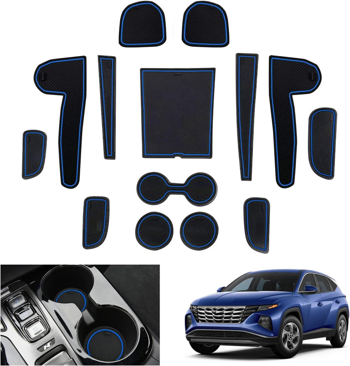 GAFAT Hyunda-i Tucson NX4 2021-2024 2025 (Elektronische Automatik) Antirutschmatten, Tucson 2023 Gum