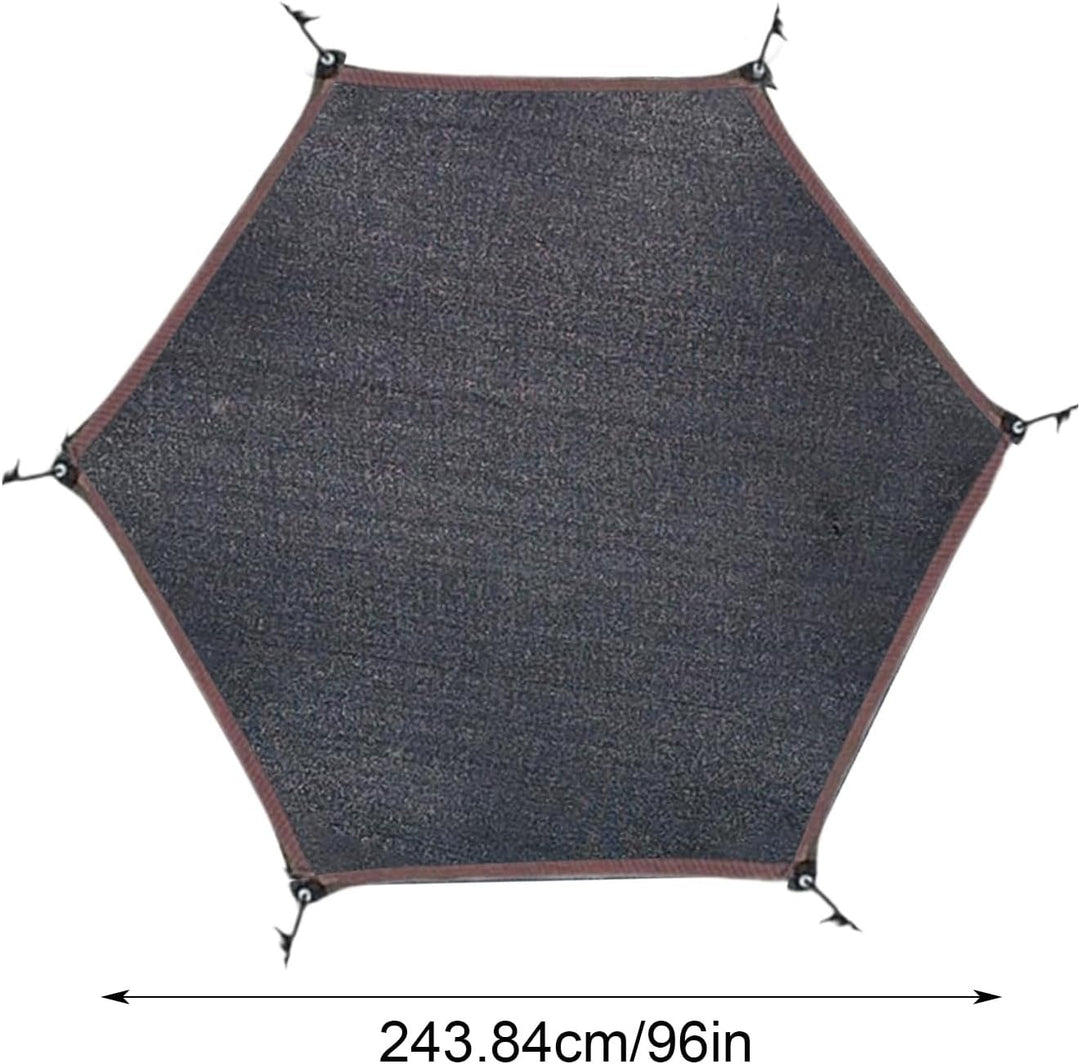 Trampolin Sonnenschutz Abdeckung, Ø 143 243 305 366 427 cm Trampolin Sonnenschutznetz, Trampoliin Üb
