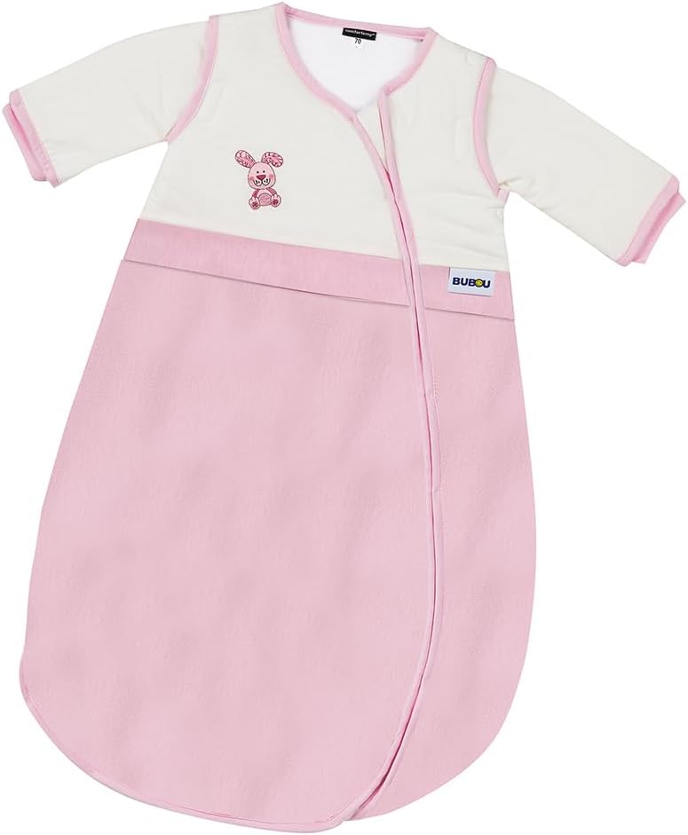 Gesslein Baby Schlafsack Bubou, Ganzjahres-Schlafsack mit Temperaturregulierung (optimale Passform,