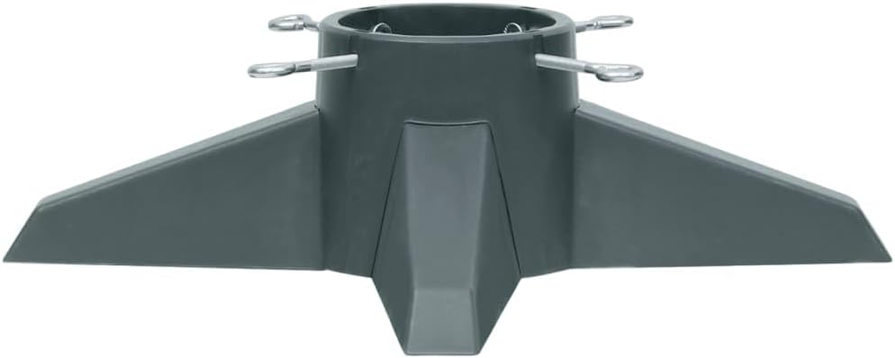 Christbaumständer Grün aus robustem Kunststoff mit 1,3 Liter Wasserbehälter 55,5x55,5x15 cm für Tann