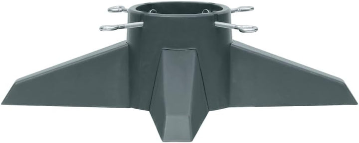 Christbaumständer Grün aus robustem Kunststoff mit 1,3 Liter Wasserbehälter 55,5x55,5x15 cm für Tann