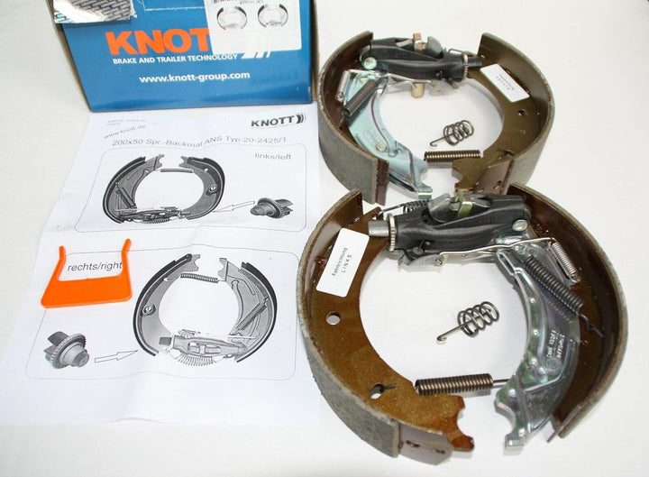 Knott Bremsbackensatz 20-2425/1 200x50 Bremse ANS selbstnachstellend 409930.001