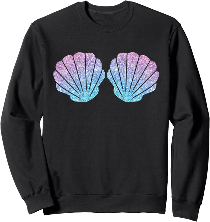 Meerjungfrau I Muschel BH Bikini Kostüm I Schönes Muschel Sweatshirt