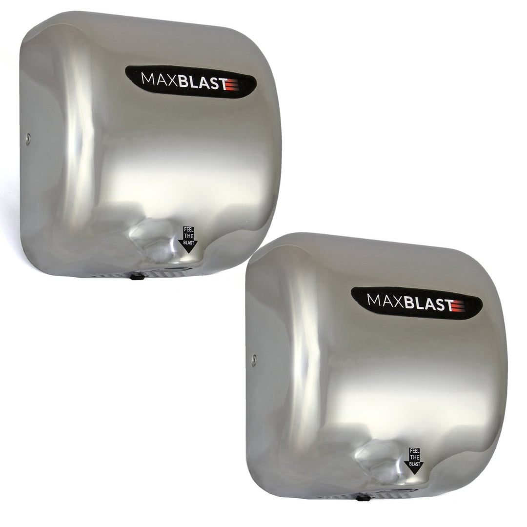 MAXBLAST 550W Gastro Automatik Händetrockner Handtrockner Hände trocknen Gastronomie Doppelpack