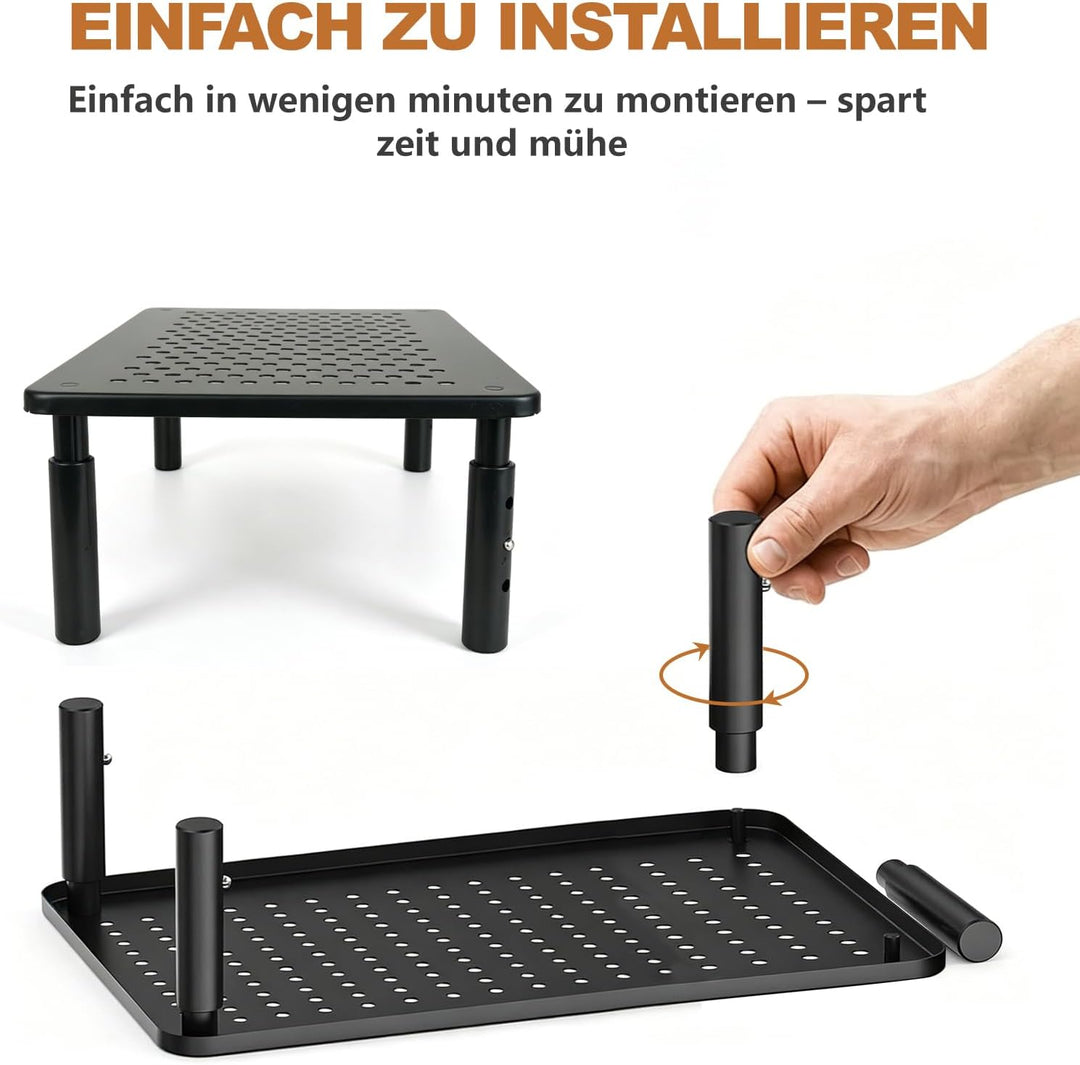 Verstellbarer Stand für Automatischer Katzenfütterständer, Entlastet Wirbelsäule und Gelenke spürbar