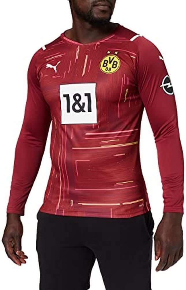 Puma Unisex Borussia Dortmund Saison 2021/22 Spielausrüstung, Gamekit Game-Kit 3XL Cordovan, 3XL Cor