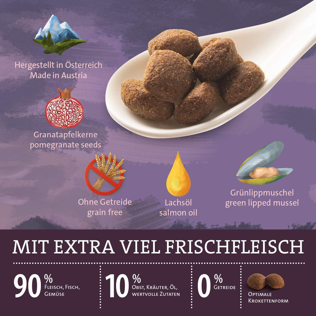 GranataPet Natural Taste Ente &amp; Forelle, 4 kg, Trockenfutter für Hunde, Hundefutter ohne Getreide &amp;