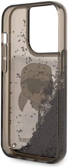 KARL LAGERFELD KLHCP14XLNKHCK Hülle für iPhone 14 Pro Max 6,7" Schwarz hardcase
