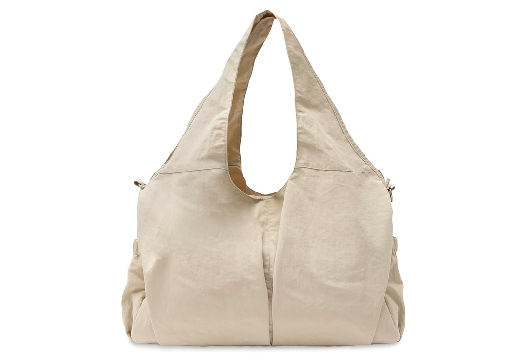 Jollein Wickeltasche Urban – Warm Sand – Moderne Wickeltasche – Wasserabweisend &amp; Pflegeleicht – Mit