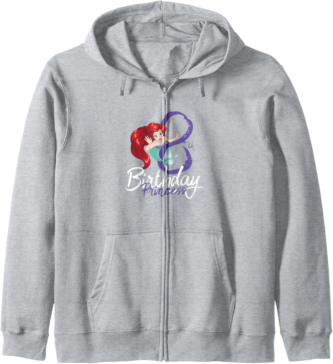 Disney Little Mermaid Ariel 8th Birthday Princess Kapuzenjacke