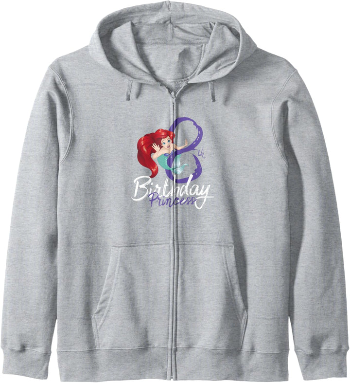 Disney Little Mermaid Ariel 8th Birthday Princess Kapuzenjacke