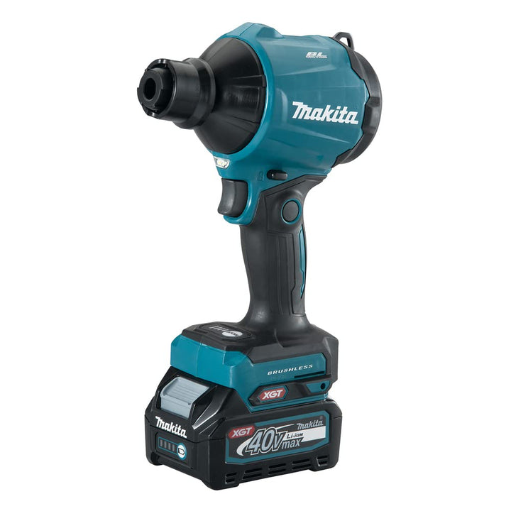 Makita Staubbläser, 40 V, Max Li-Ion, 2 Ah, (1 Akku) – AS001GA101, Petrol