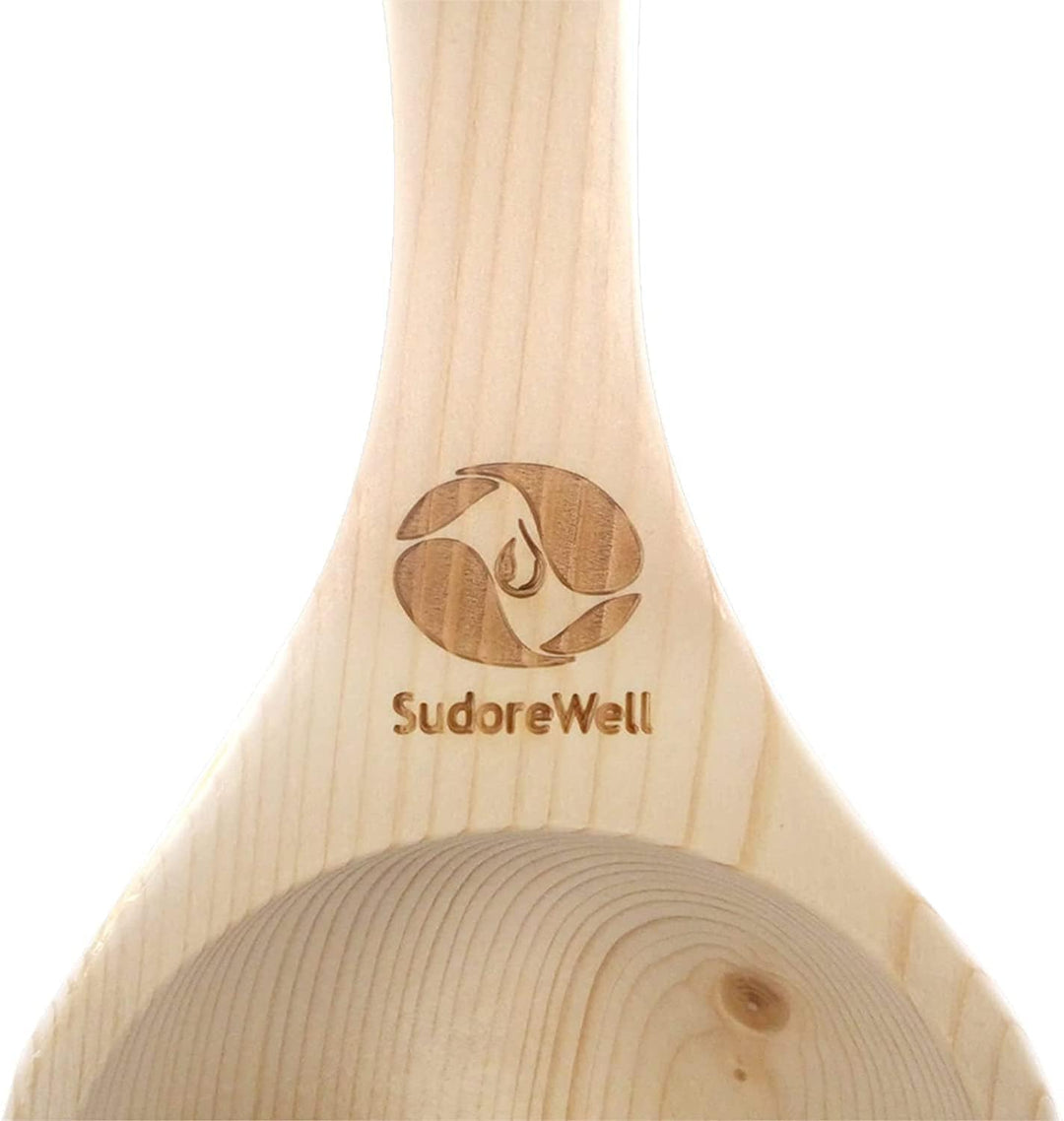 SudoreWell® Saunakübel Saunaeimer Set 4l aus hochwertigem Kiefernholz plus