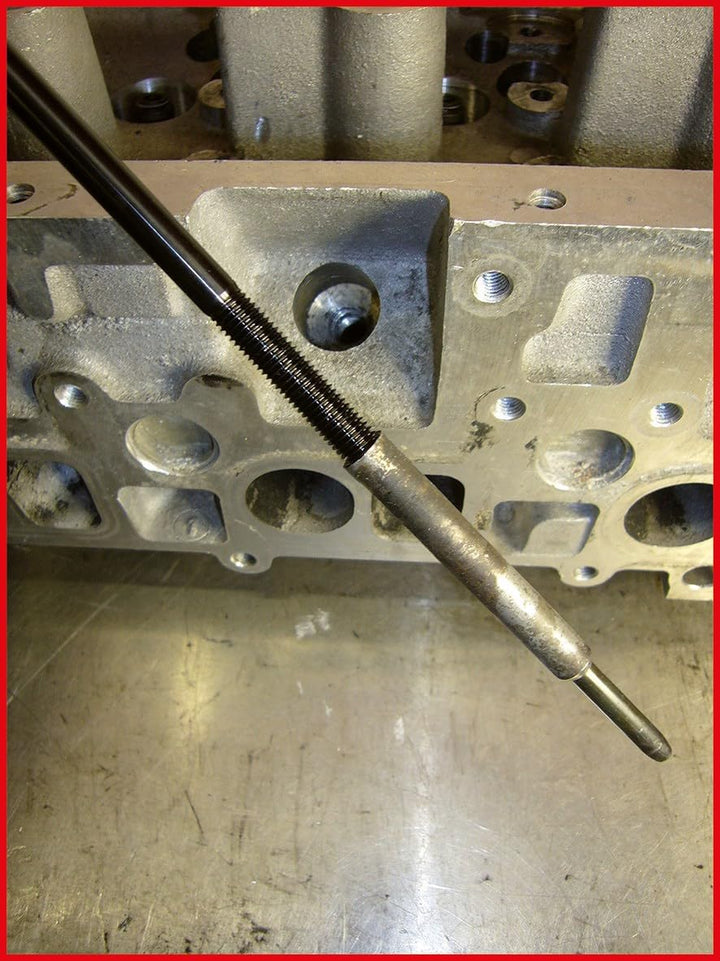 KS Tools 152.1020 Universal Glühkerzen-Ausbohrsatz M8 x 1, 8-tlg.