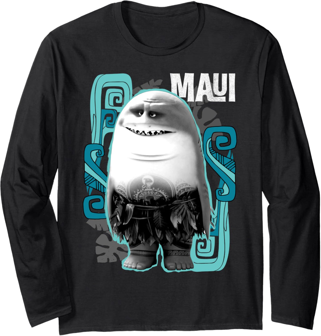 Disney Moana Maui Half Shark Langarmshirt