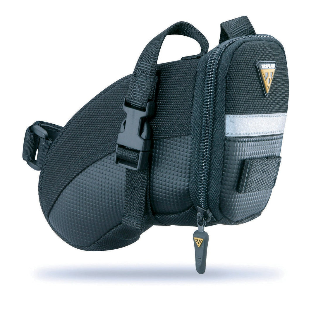 TOPEAK Satteltasche Aero WedgePack Strap, Schwarz, small, 15000007 S Schwarz, S Schwarz