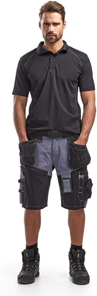 Blakläder Handwerker-Shorts X1500, 1 Stück C44 Grau/Schwarz, C44 Grau/Schwarz