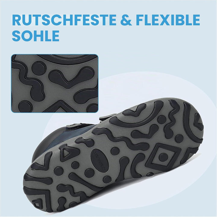 Mishansha Kinder Wanderschuhe rutschfest Leicht Trekking Wanderstiefel für Jungen Mädchen Gr.24-38 2