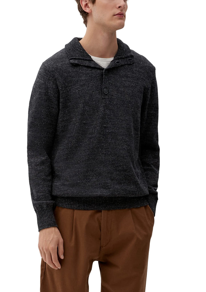 s.Oliver Herren Strickpullover XXL Dunkelgrau 98w1, XXL Dunkelgrau 98w1