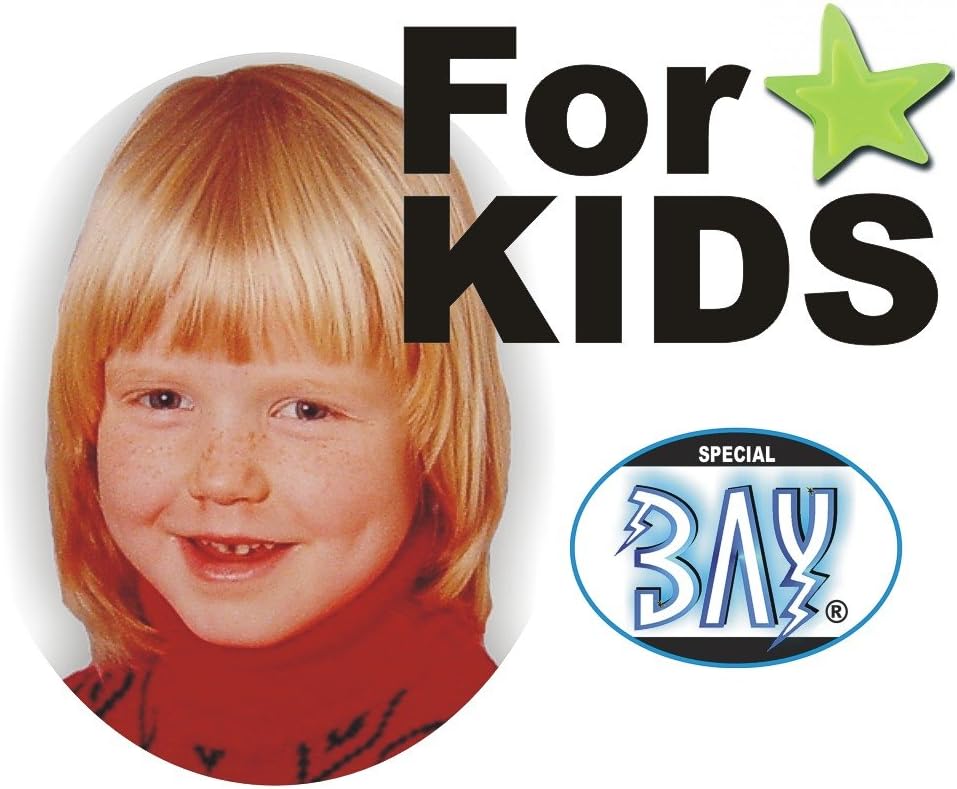 BAY Doppel-Mitt Green Alien Motivation für Kinder, PU-Leder Schlagpolster mit Klatsch-Geräusch, Hand