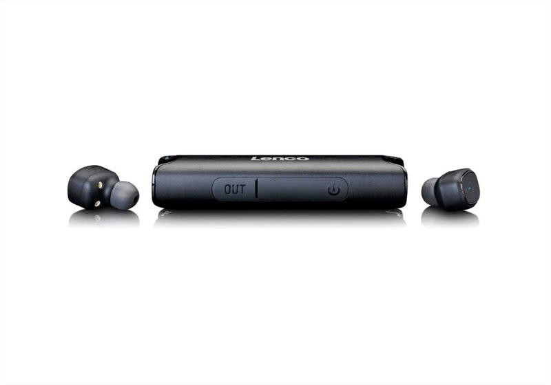 Lenco Epb-440 Bluetooth Kopfhörer - True Wireless In-Ear Kopfhörer mit Lade-Etui 850mAh - 4 Stunden