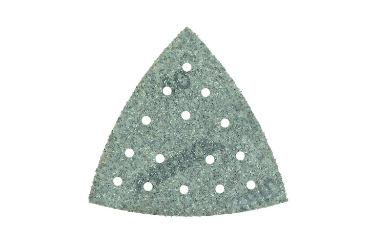 Mirka Iridium Schleifdreieck Premium-Schleifpapier 93x93x93mm 15-Loch Klett, Korn 40, 50 Stk/Zum Sch