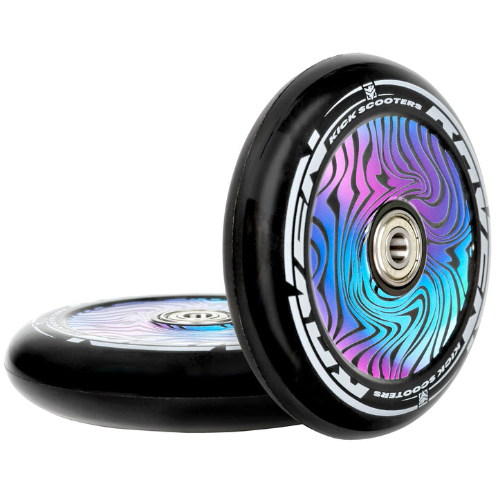 Raven Ersatzräder für Stunt Scooter Roller Evolution Slick Provox Laredo mit Kugellager 2 Stück 100m