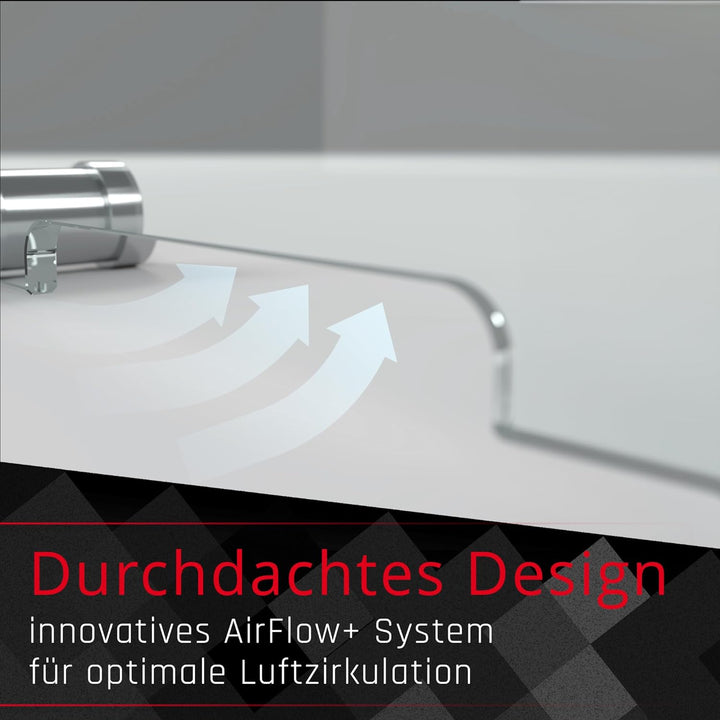 BIJON Kaminschutzgitter aus Spezial-Sicherheitsglas, Hitzeschutz Funkenschuztgitter, Ofenschutzgitte