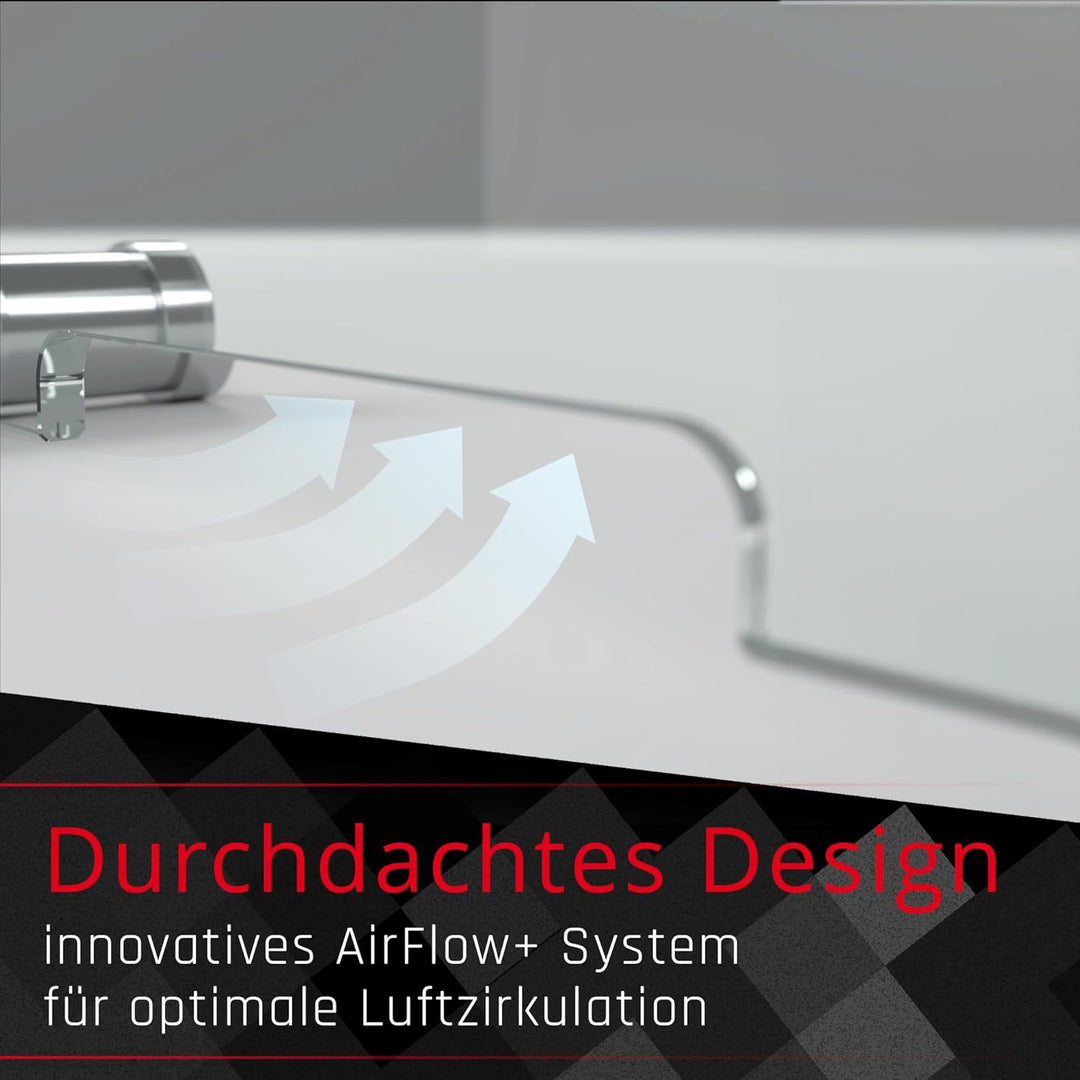 BIJON Kaminschutzgitter aus Spezial-Sicherheitsglas, Hitzeschutz Funkenschuztgitter, Ofenschutzgitte